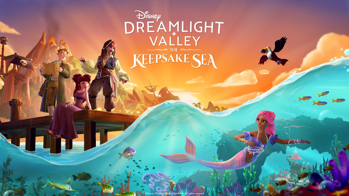 Mermaids and Pirates are Coming to Disney Dreamlight Valley
