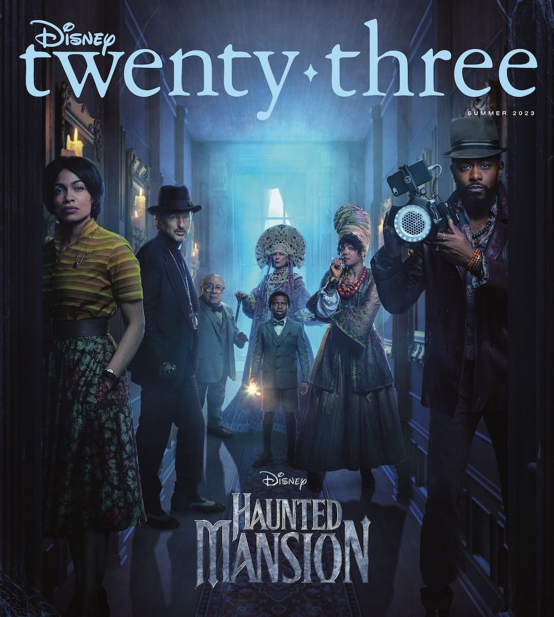 The Little Mermaid, Elemental, And Haunted Mansion Featured on the Cover of the Summer Issue of Disney Twenty-Three