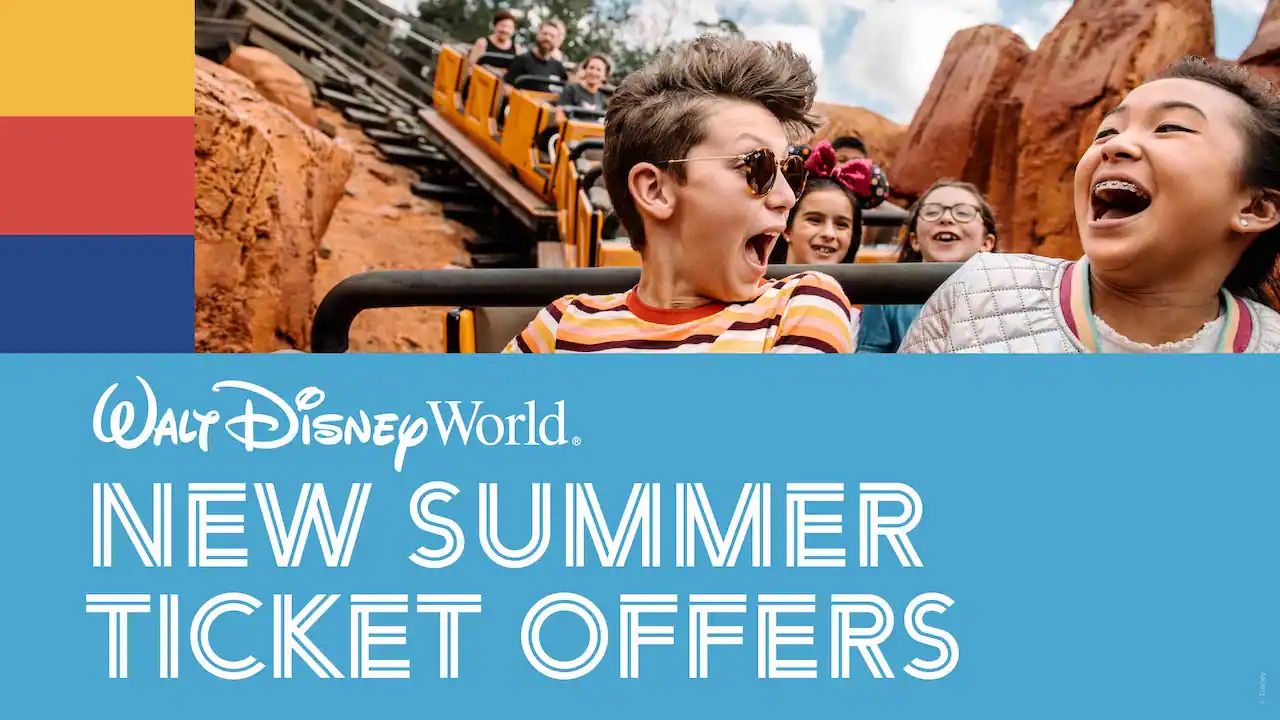 New Summer Ticket Offers Coming to Walt Disney World Resort (4-Park Magic Ticket and Florida Resident Disney Summer Magic Ticket)