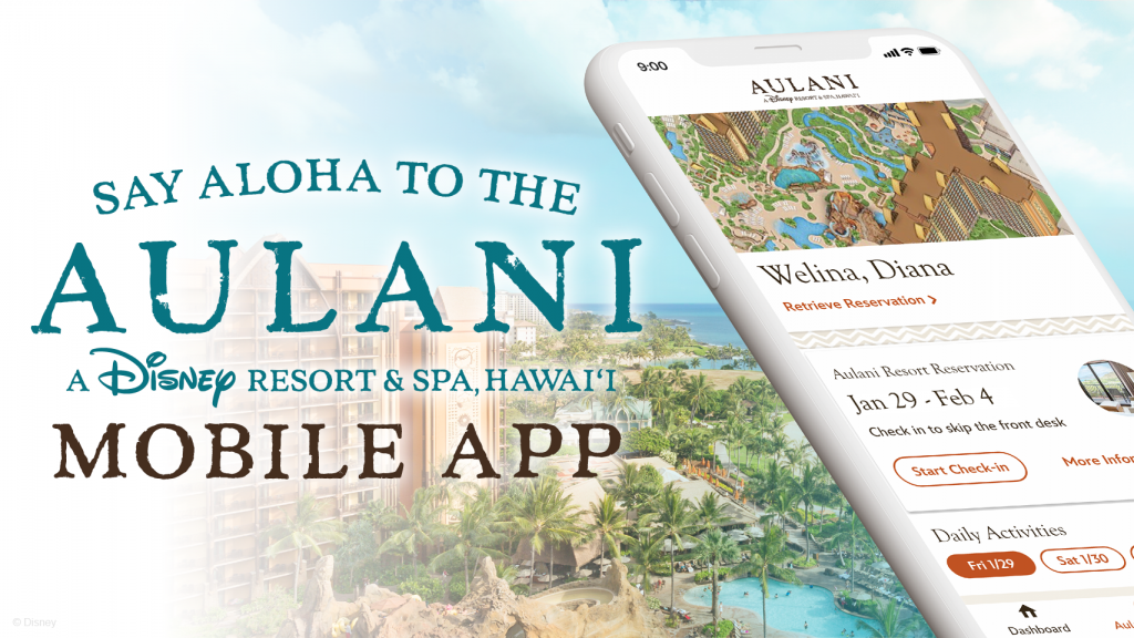 Disney Releases New Aulani Resort Mobile App