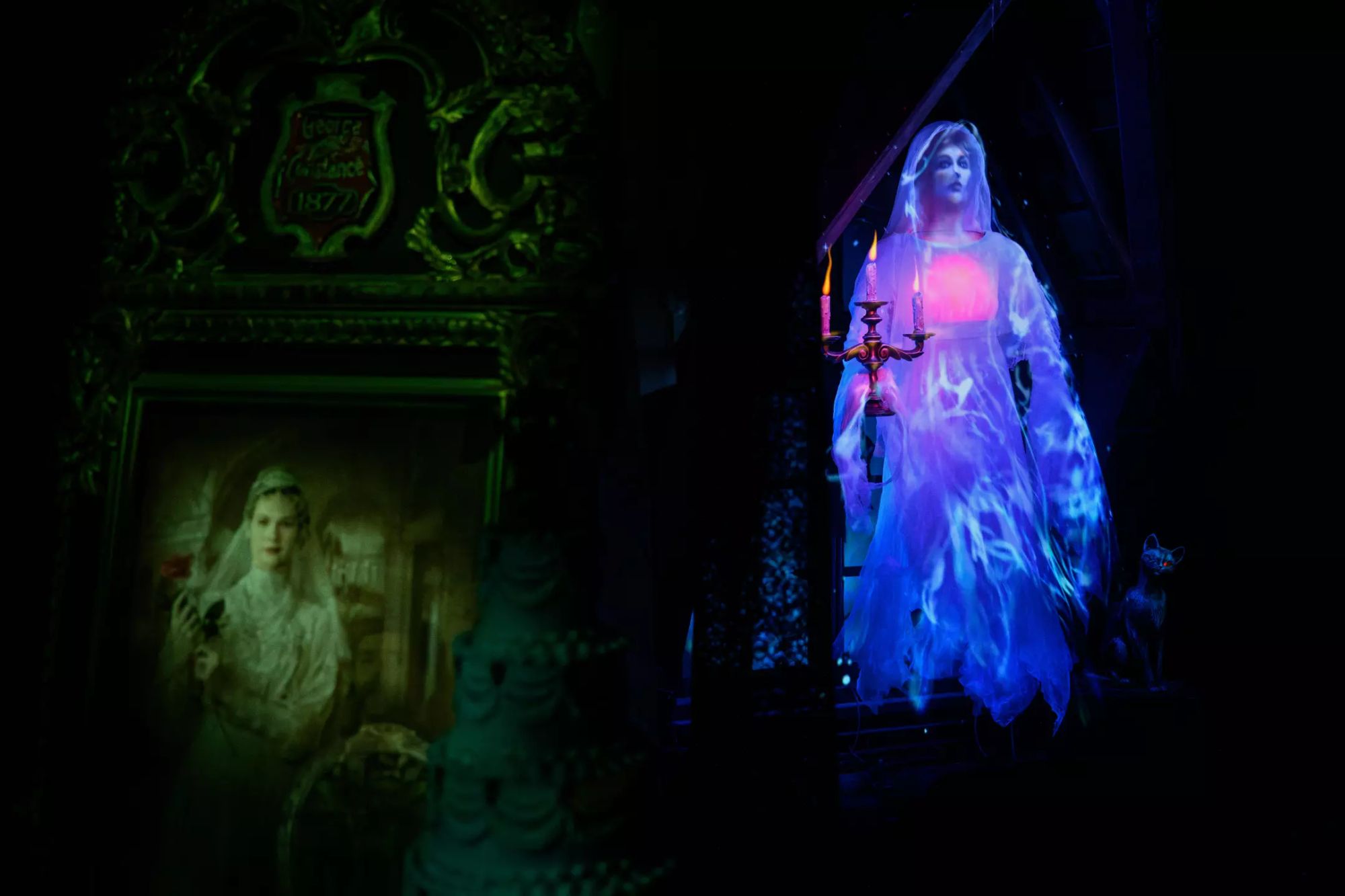 Disneyland's Haunted Mansion Returns with a New Bride Haunting its Attic