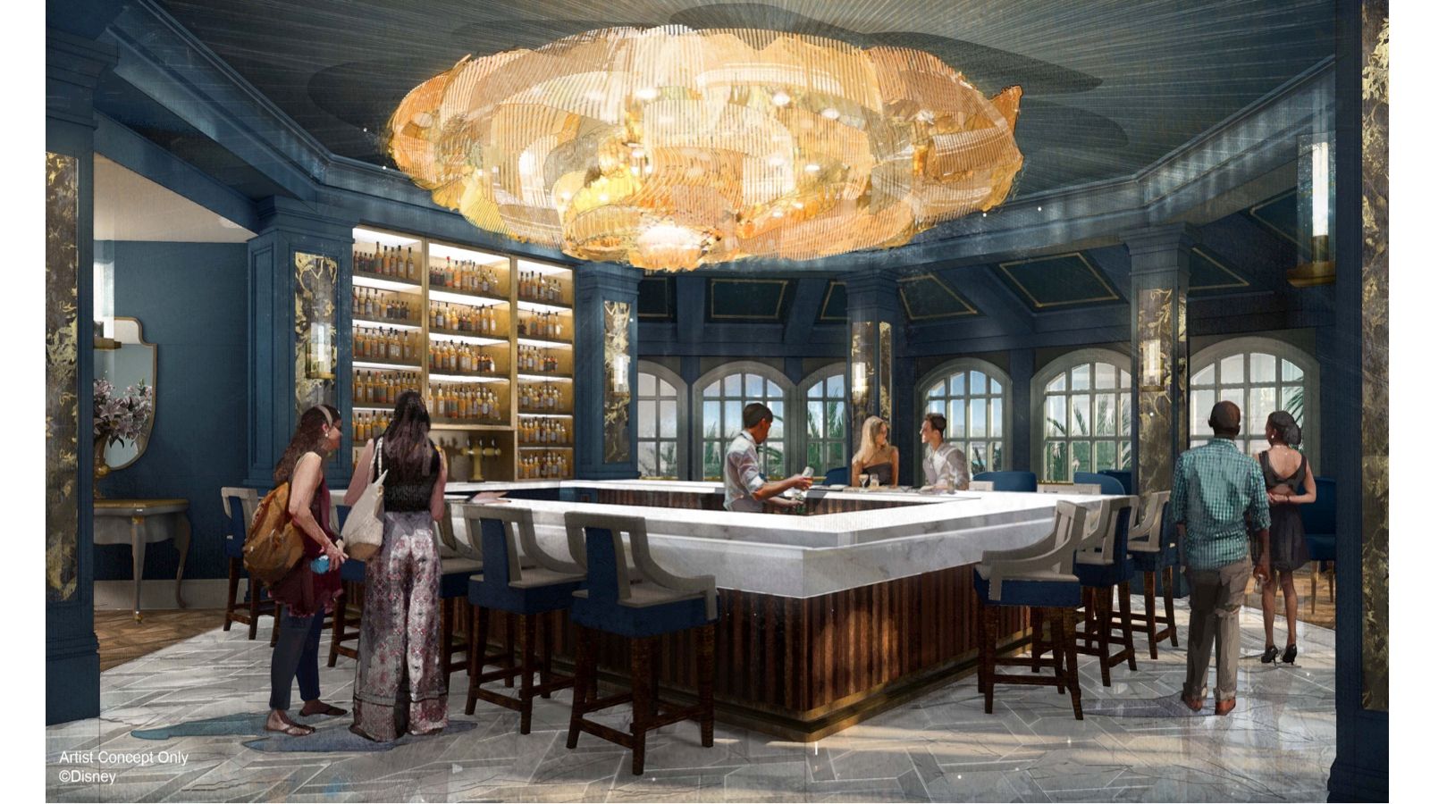 New Bar and Lounge Will Evoke ‘Beauty and the Beast’ at Disney’s Grand Floridian Resort & Spa