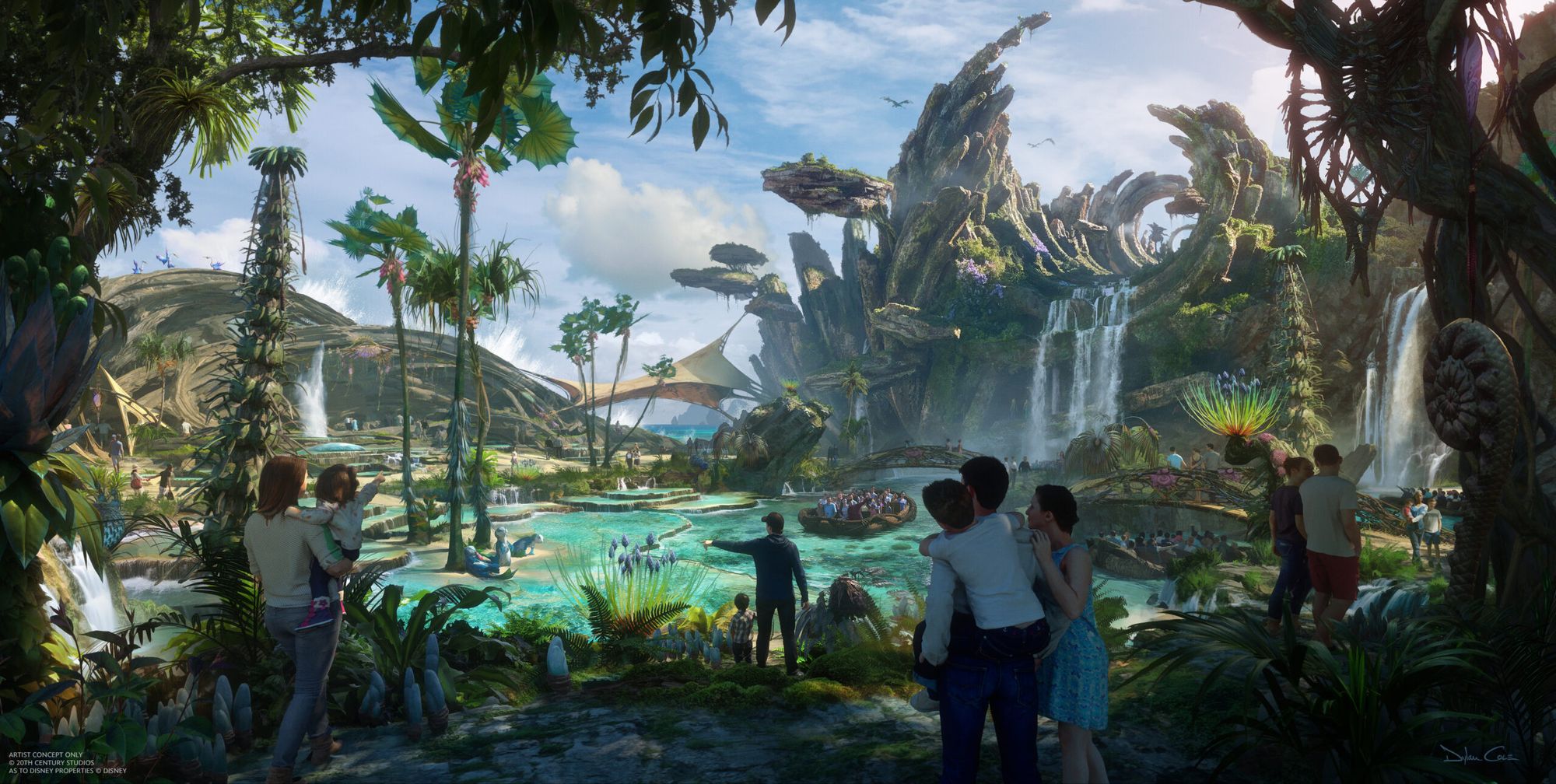 CONCEPT ART: Avatar Land Concept Art Revealed for Disneyland
