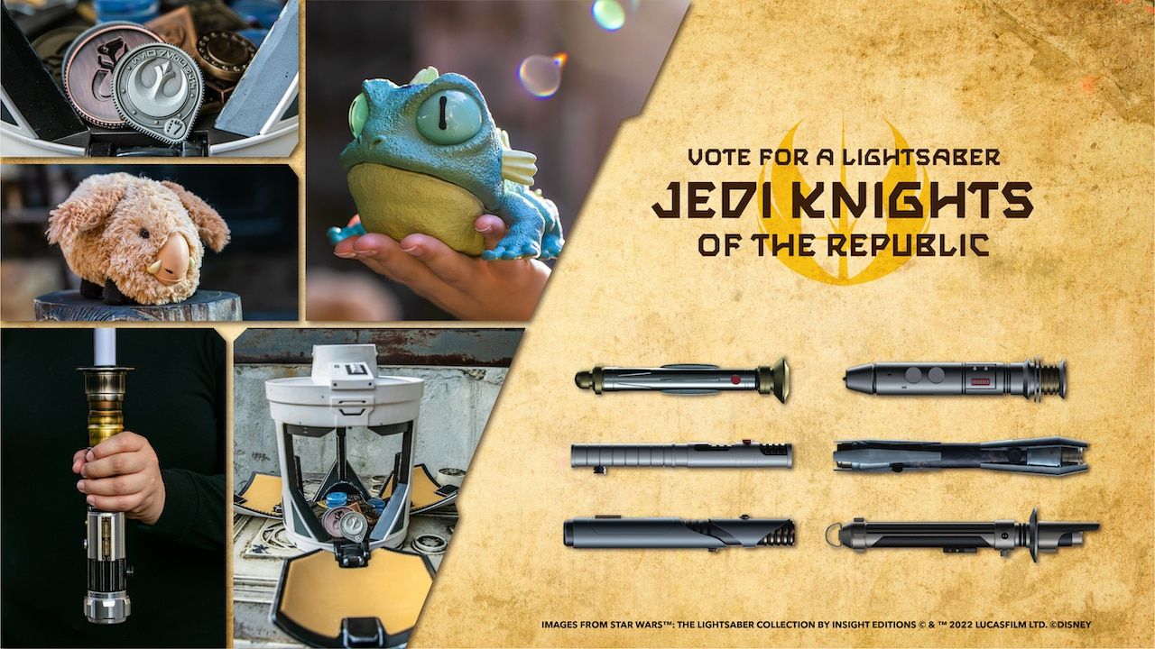 Star Wars Merchandise Sneak Peek and Vote for the Next Legacy Lightsaber Hilt