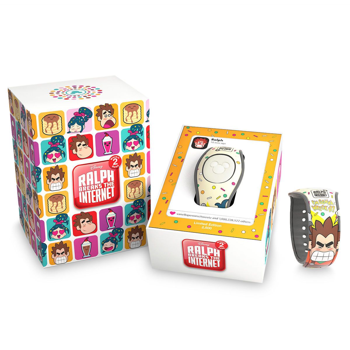 New Limited Edition Ralph Breaks The Internet MagicBand 2 Available​