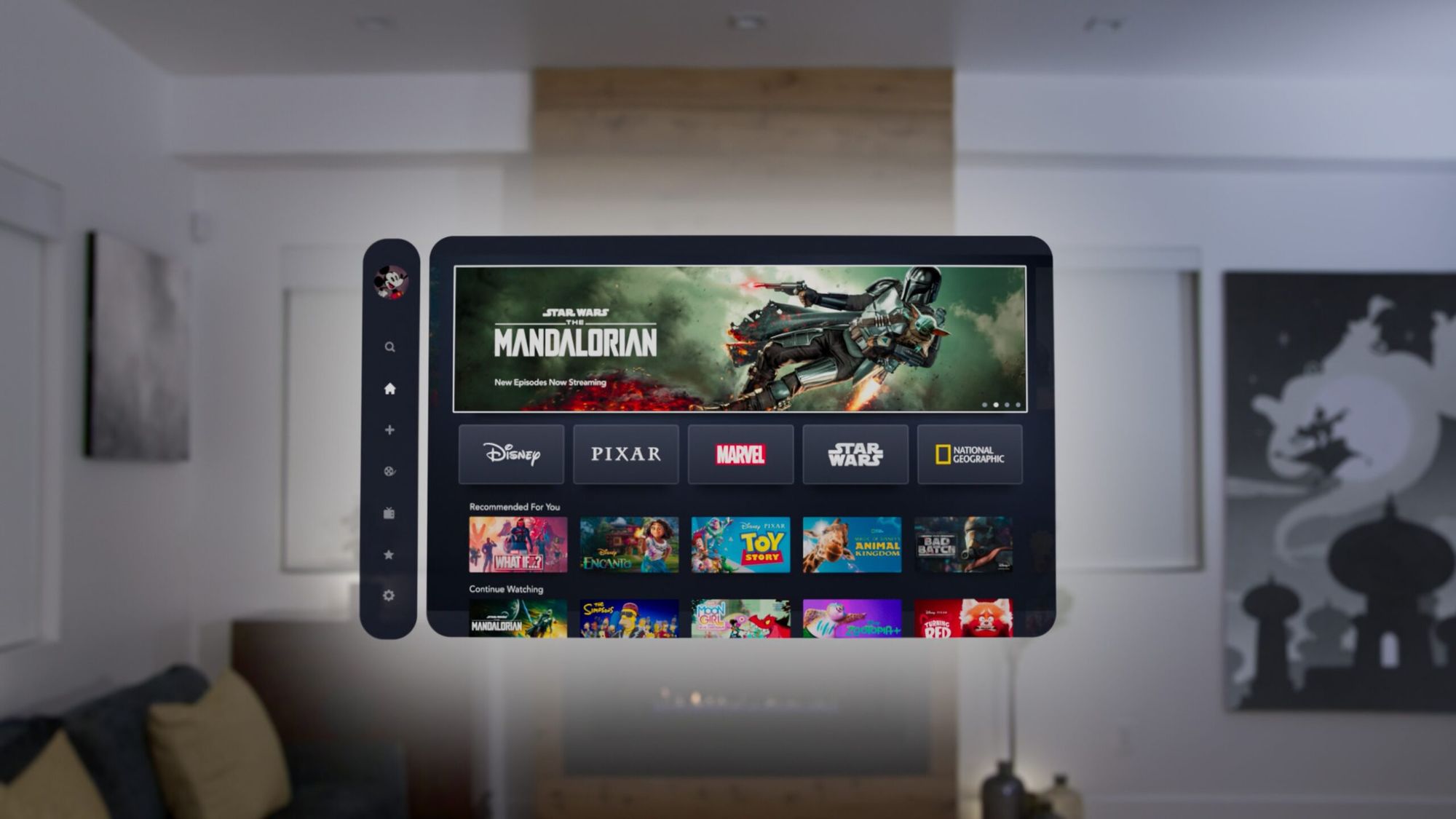 Disney to Partner with Apple for New Apple Vision Pro Augmented Reality Headset