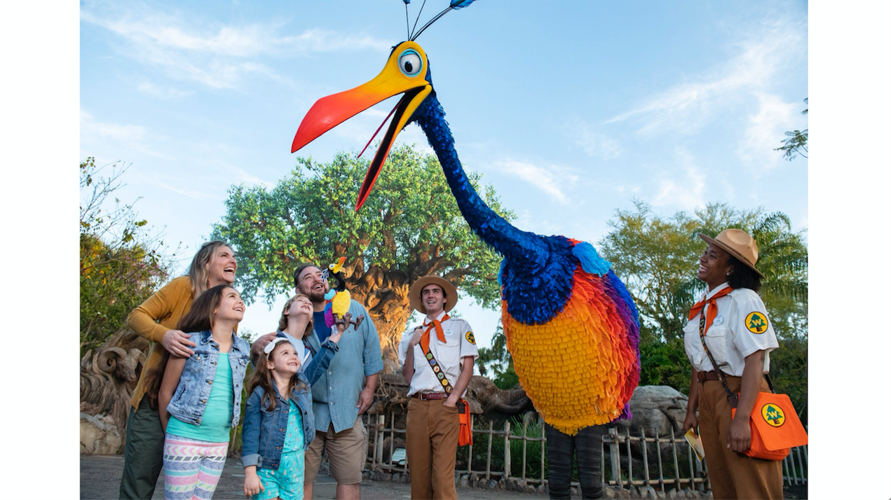 Sightings of Kevin from Disney•Pixar’s ‘Up!’ Reported at Disney’s Animal Kingdom