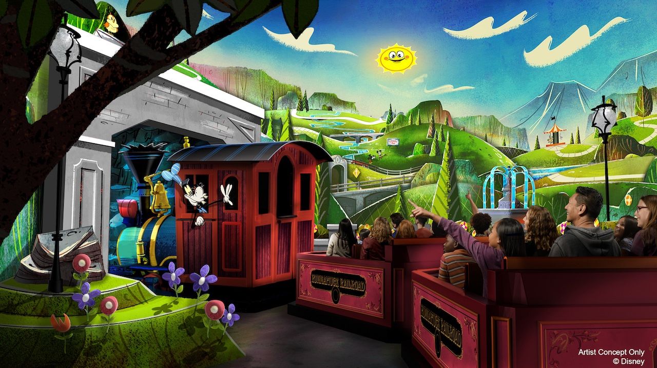 Mickey & Minnie’s Runaway Railway to Coming to Disneyland Park