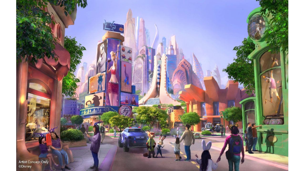 “Zootopia” Themed Land Coming to Shanghai Disneyland