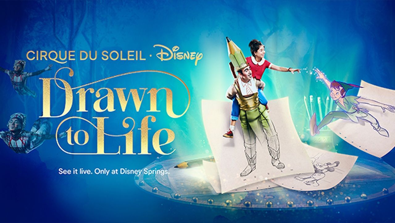 Disney Shares a Behind-The-Scenes at ‘Drawn to Life’ by Cirque du Soleil & Disney