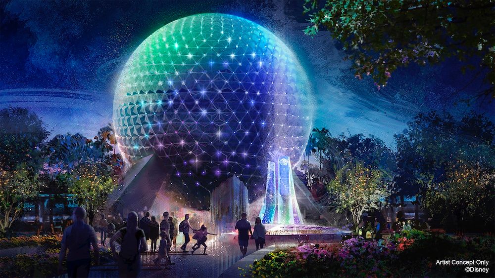 Zach Riddley Gives More Details on Upcoming Spaceship Earth Lighting Package