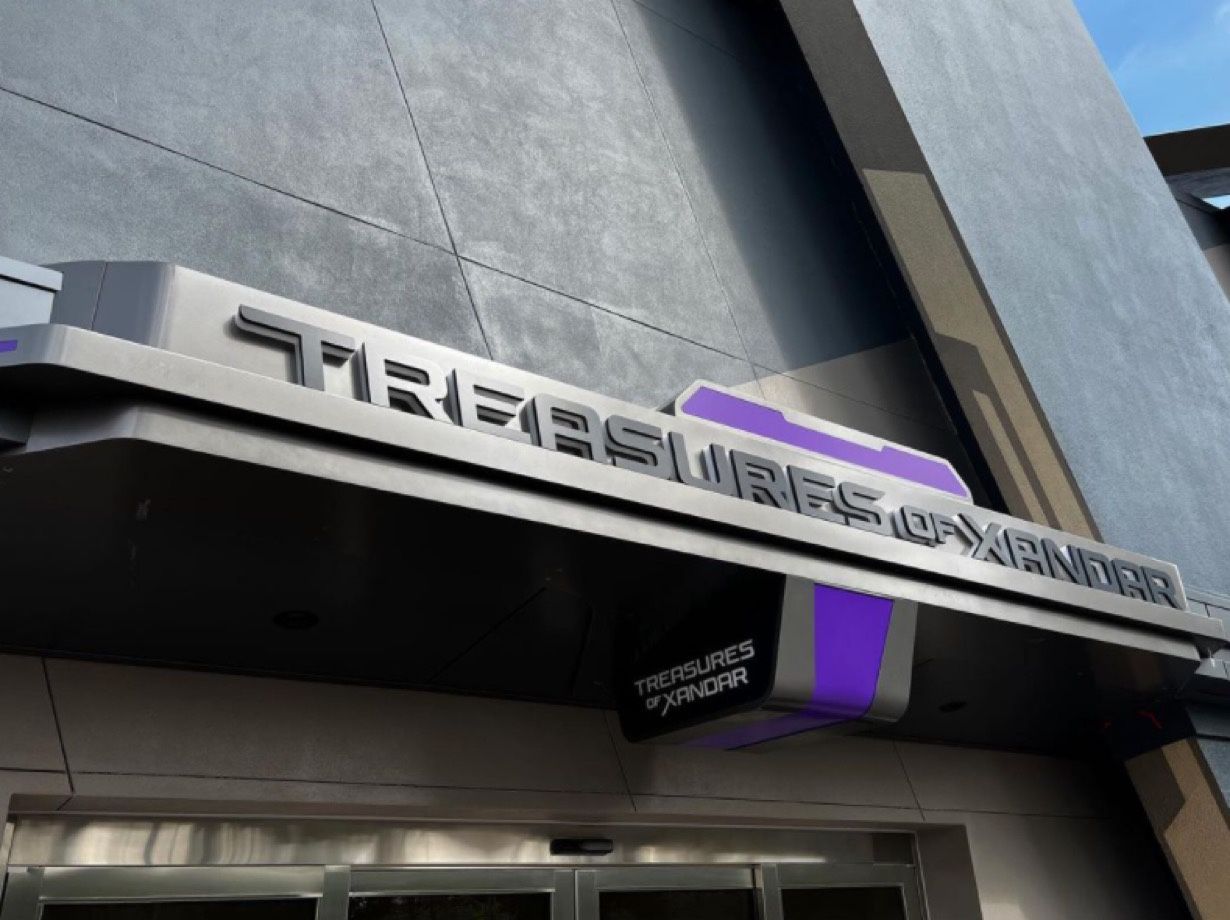 Treasures of Xandar Sign Revealed at Guardians of the Galaxy: Cosmic Rewind