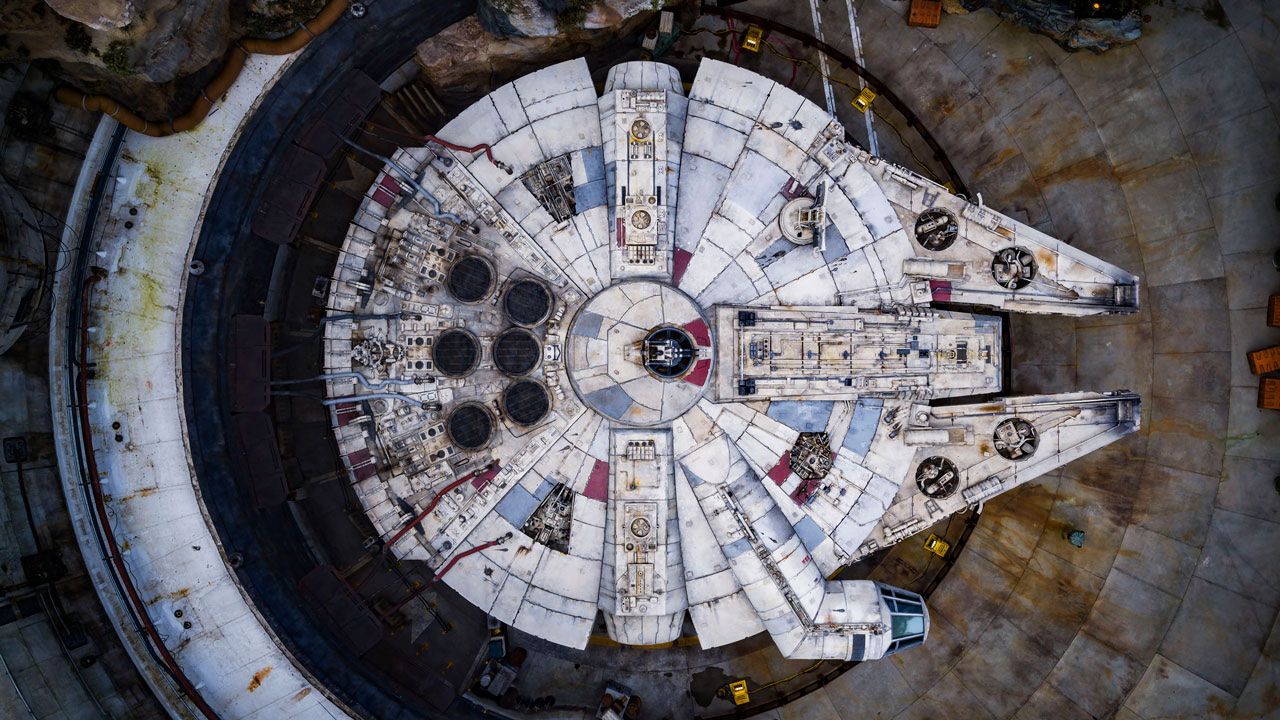 Check Out These Amazing Areal Views of Star Wars: Galaxy’s Edge