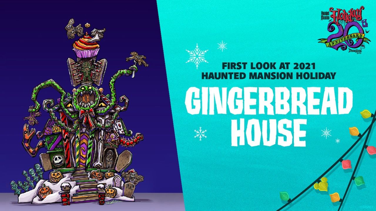 Haunted Mansion Holiday to Return With a Special Gingerbread House For Its 20th Anniversary Season