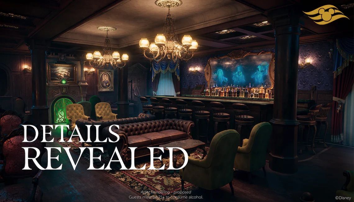 New Details Revealed about The Haunted Mansion Parlor Coming to the Disney Treasure