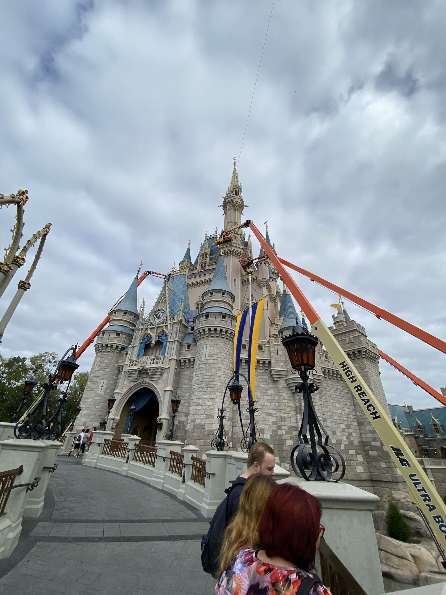 Work Begins on Cinderella Castle Makeover