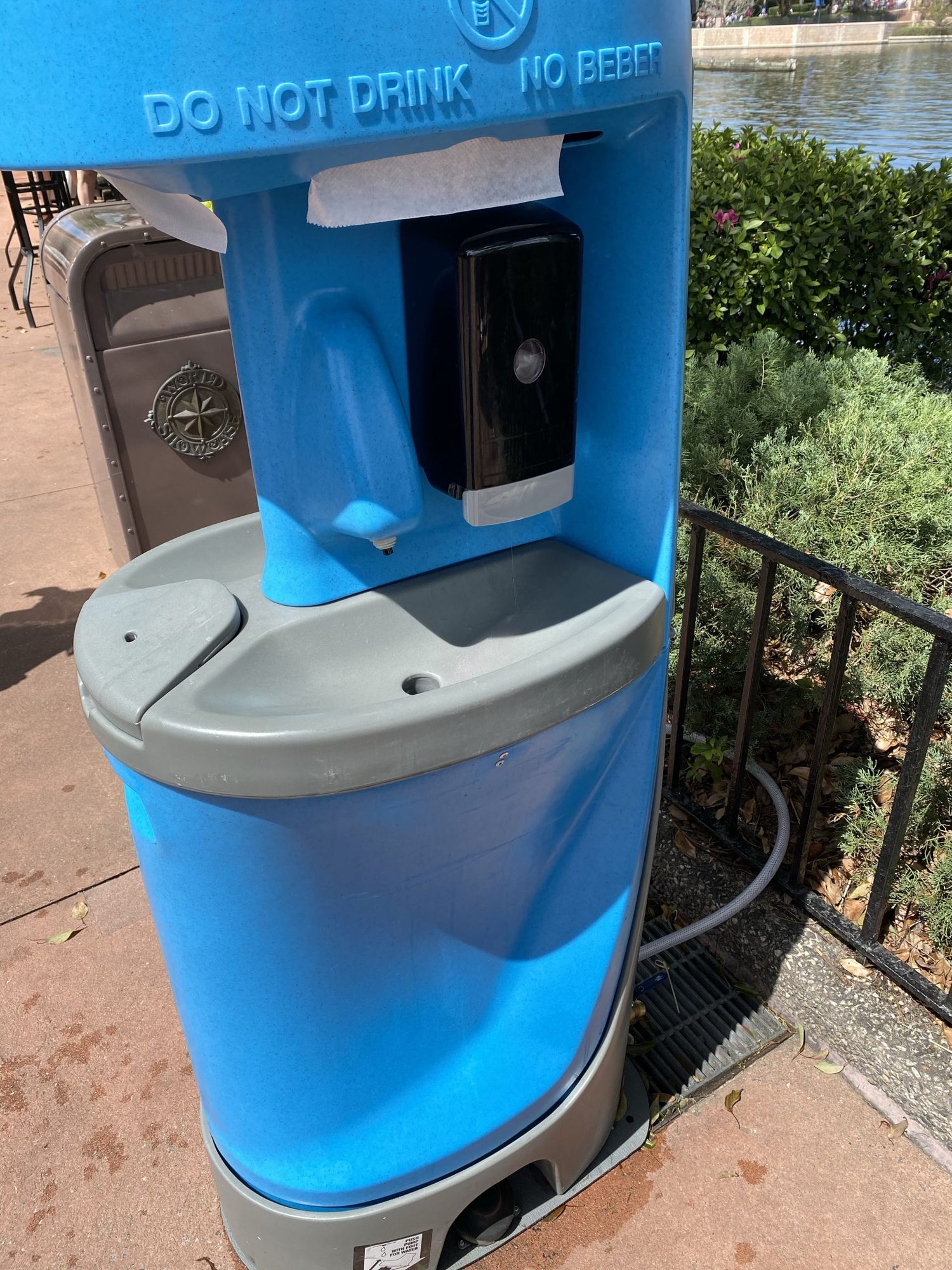 Hand washing Stations and Additional Sanitation Guidelines Scattered Throughout Walt Disney World In Response to COVID-19