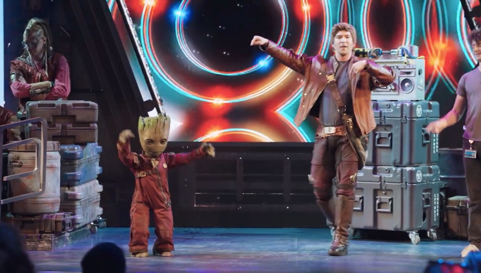 Disney Shares Video of Free Roaming Groot Animatronic Play Test