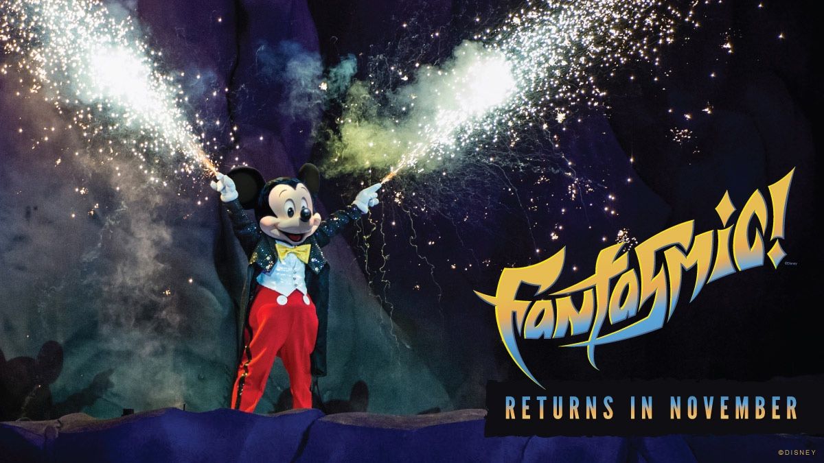 Fantasmic! Returning to Walt Disney World in November