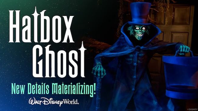 The Hatbox Ghost to Haunt Walt Disney World’s Haunted Mansion’s Endless Hallway