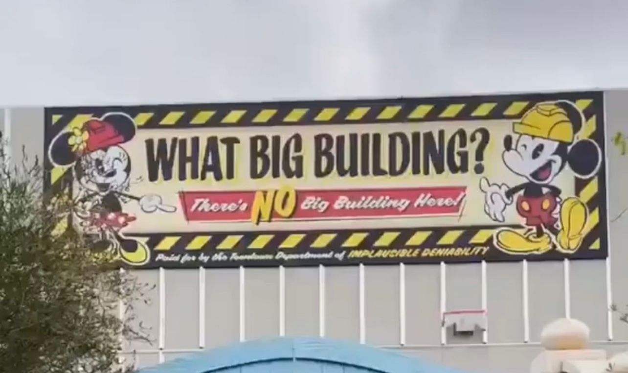 What's That Big Building? It's Mickey and Minnie's Runaway Railway at Disneyland Park