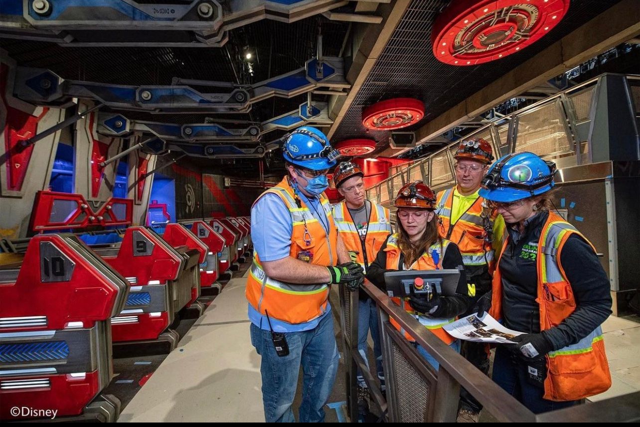 Walt Disney Imagineering Shares a Look Inside Guardians of the Galaxy: Cosmic Rewind