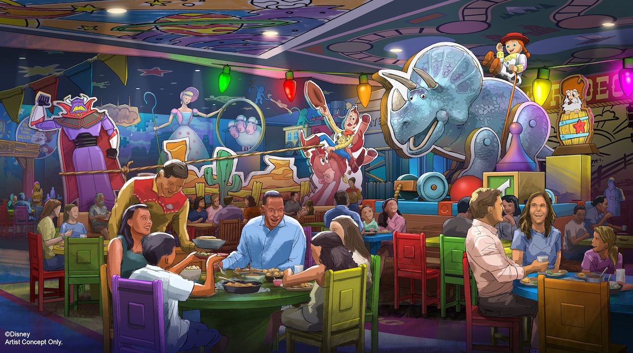 Roundup Rodeo BBQ Restaurant Coming to Toy Story Land at Disney’s Hollywood Studios