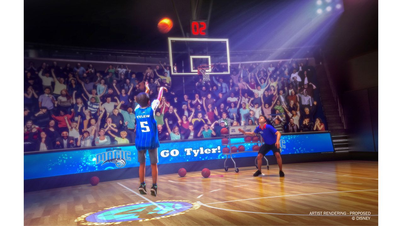 August 19 is the Opening Tip-Off for NBA Experience at Disney Springs!