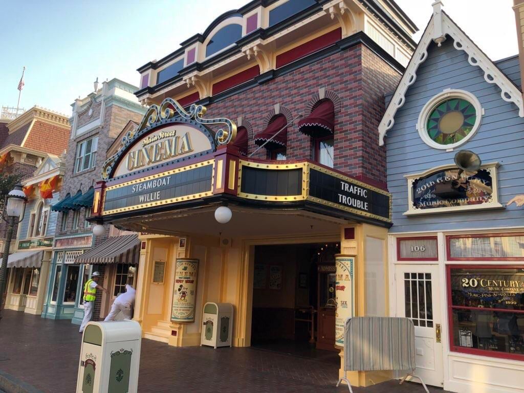 Disney to Restore Disneyland's Main Street Cinema to it's 1955 State, Removing Merchandise