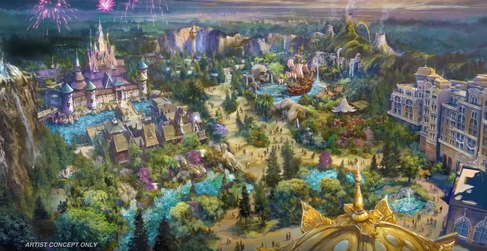 New Area at Toyko DisneySea to be Named Fantasy Springs