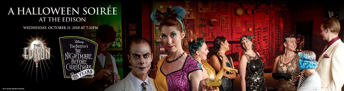 The Edison to Host "The Nightmare Before Christmas" Halloween Party
