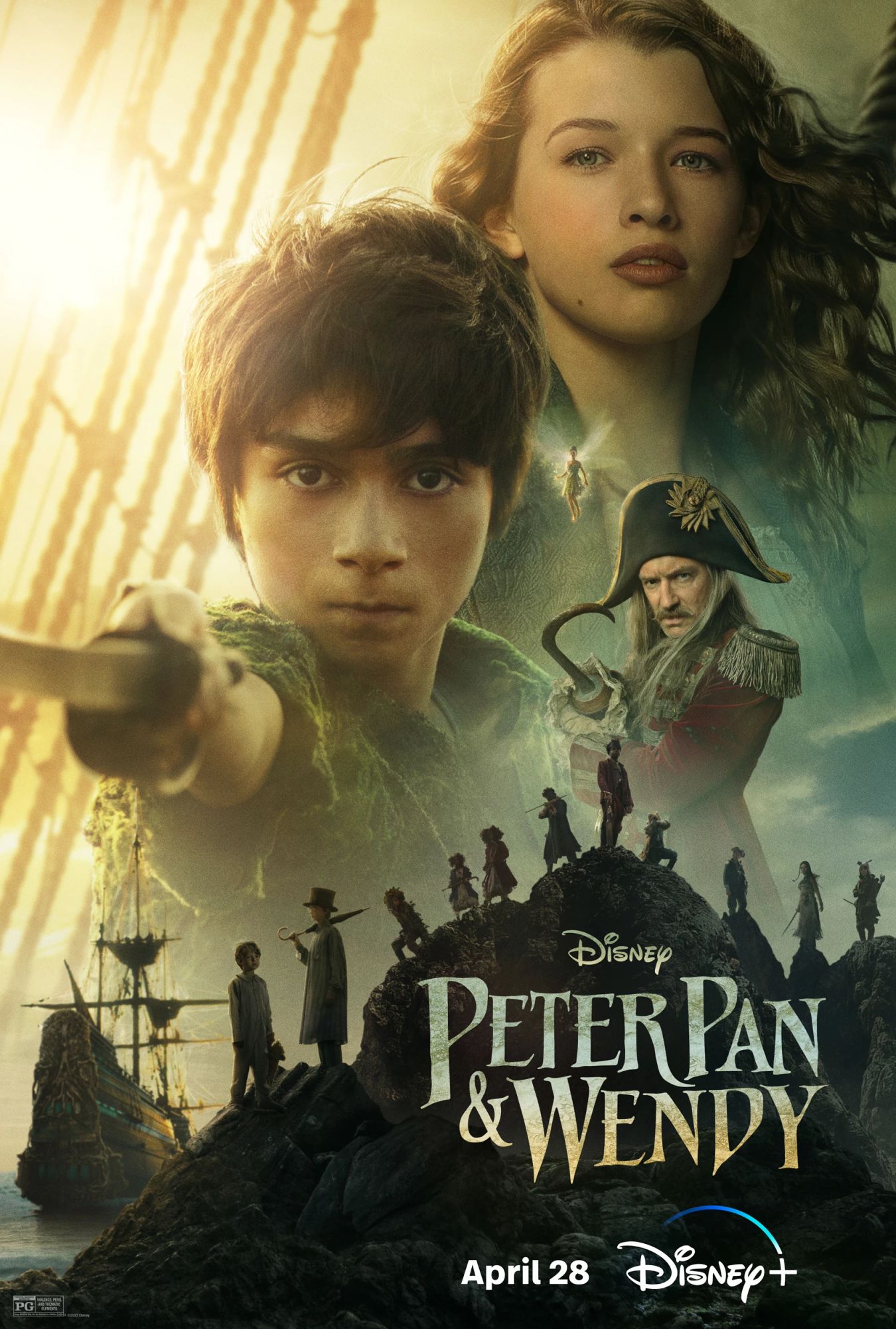 Take a Thrilling New Journey to Neverland with “Peter Pan & Wendy,” Streaming April 28, 2023, Exclusively on Disney+.