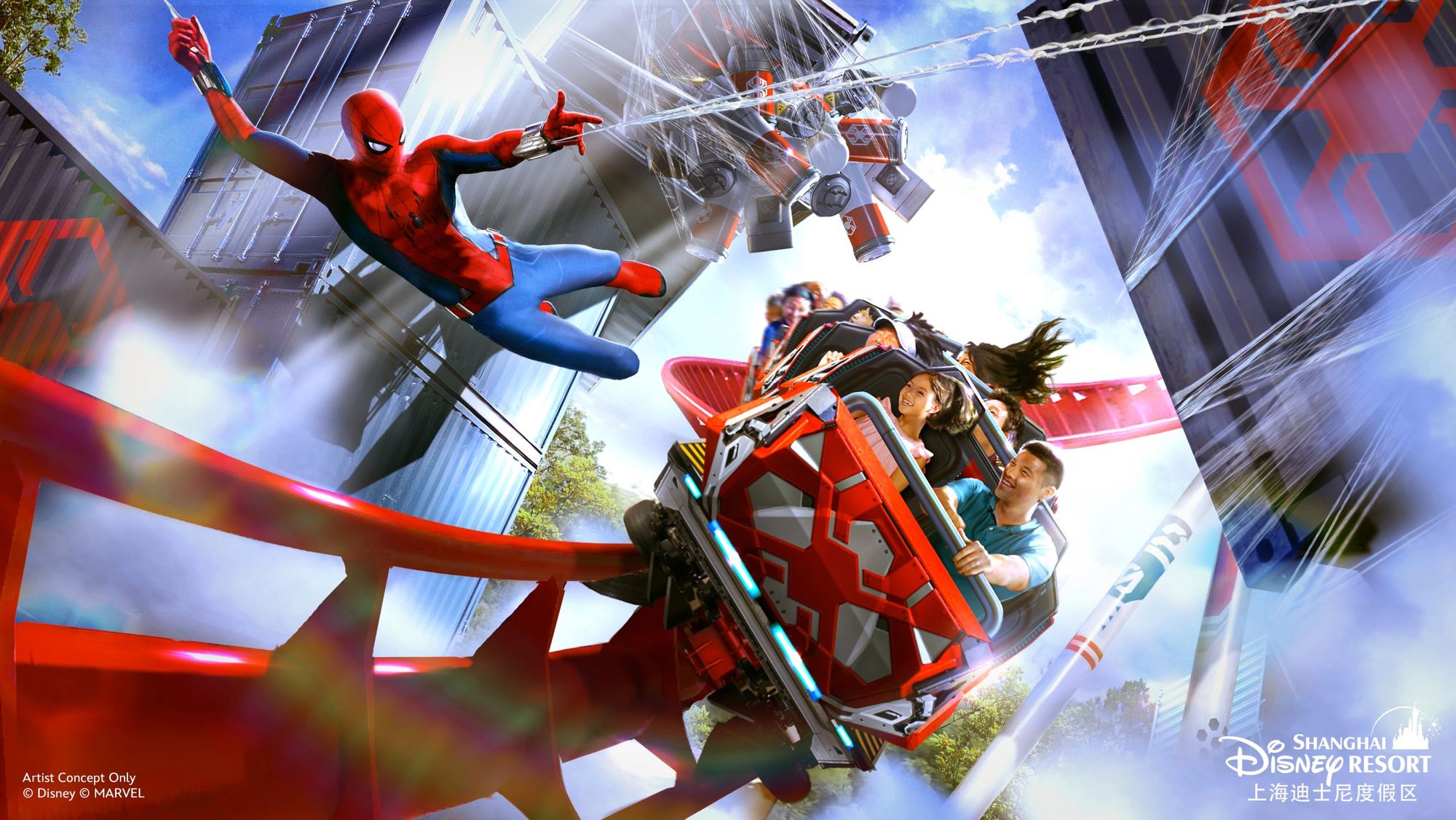 Four New Marvel Rides Coming to Anaheim, Hong Kong, and Shanghai