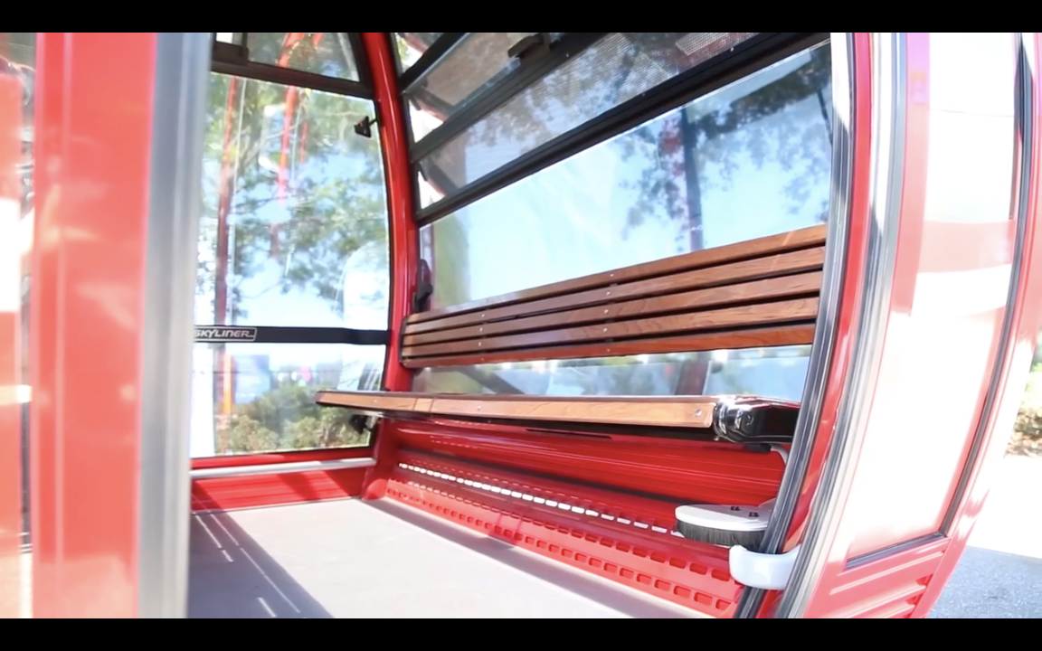 Disney Skyliner to Feature WOODEN Benches and Mesh to Allow for a Breeze