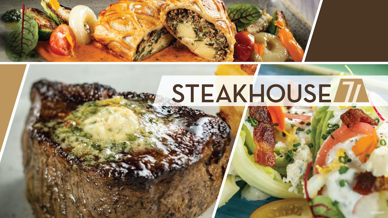 First Look: Menus for Steakhouse 71, Opening October 1st at Disney’s Contemporary Resort
