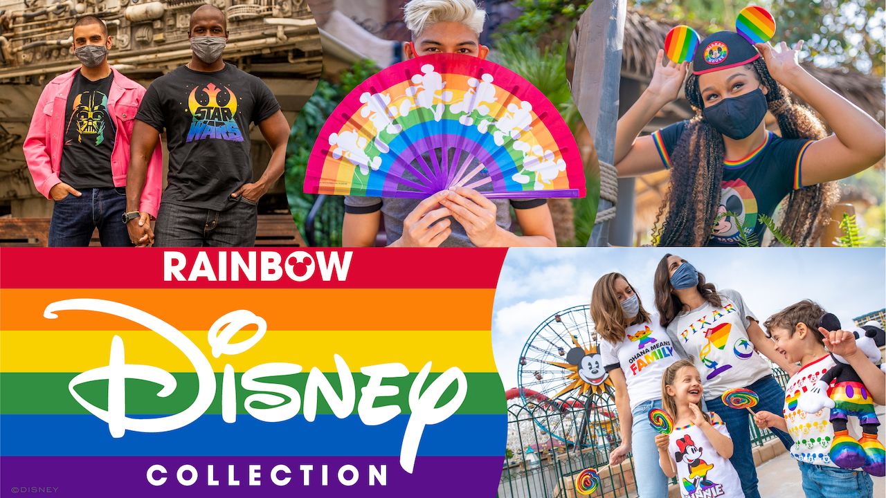 Disney Celebrates Pride Month With Their "Rainbow Collection"