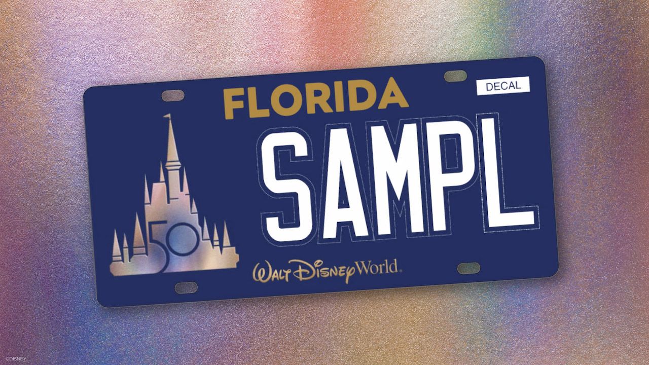 Design Revealed for First-Ever Walt Disney World Resort License Plate with 100 Percent of Proceeds benefiting Make-A-Wish