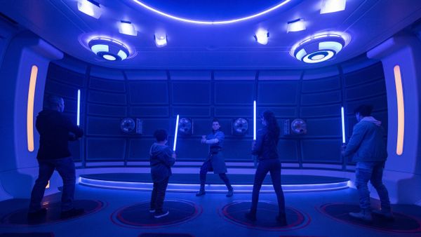 VIDEO: Lightsaber Training Aboard the Halcyon