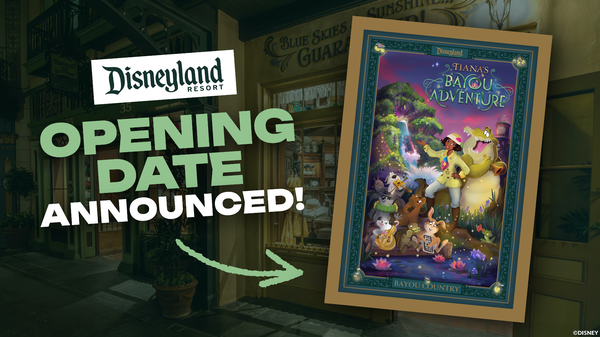 Tiana’s Bayou Adventure Opens November 15th at Disneyland
