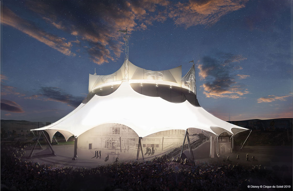 Disney + Cirque dee Soleii