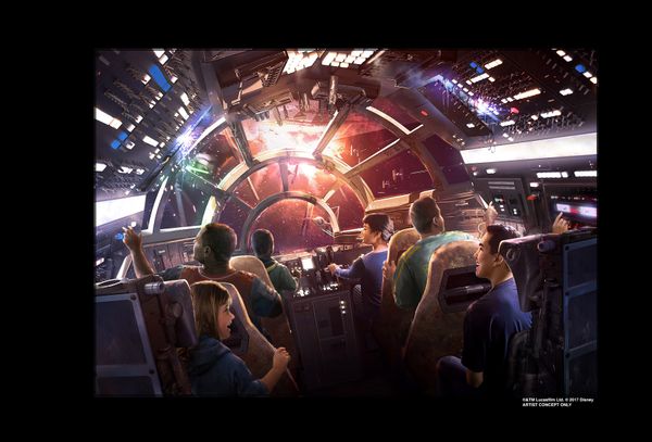 New Details on the Millennium Falcom Attraction