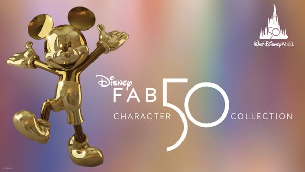 First ‘Disney Fab 50’ Sculpture Revealed for 50th Anniversary of Walt Disney World Resort, More Special Unveilings Coming