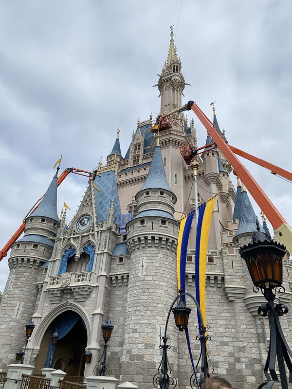 Construction Halted at Walt Disney World