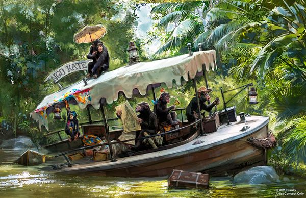 Jungle Cruise Makeover Will Not Feature Characters From the Upcoming "Jungle Cruise" Movie