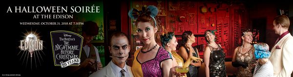 The Edison to Host "The Nightmare Before Christmas" Halloween Party
