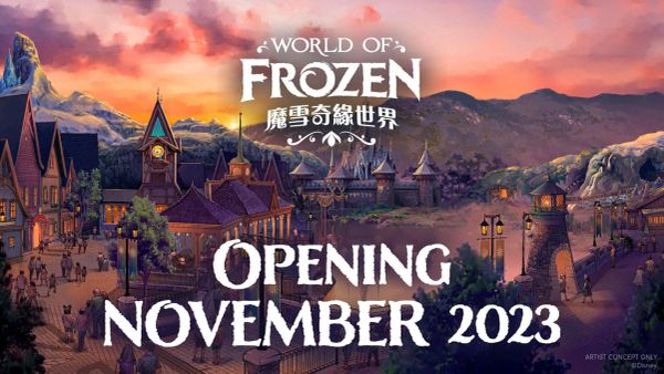 Disney's Highly Anticipated World of Frozen Expansion Set to Open at Hong Kong Disneyland in November 2023