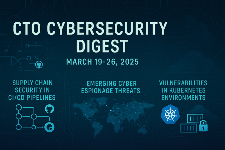 for CTOs | 19-26 March 2025