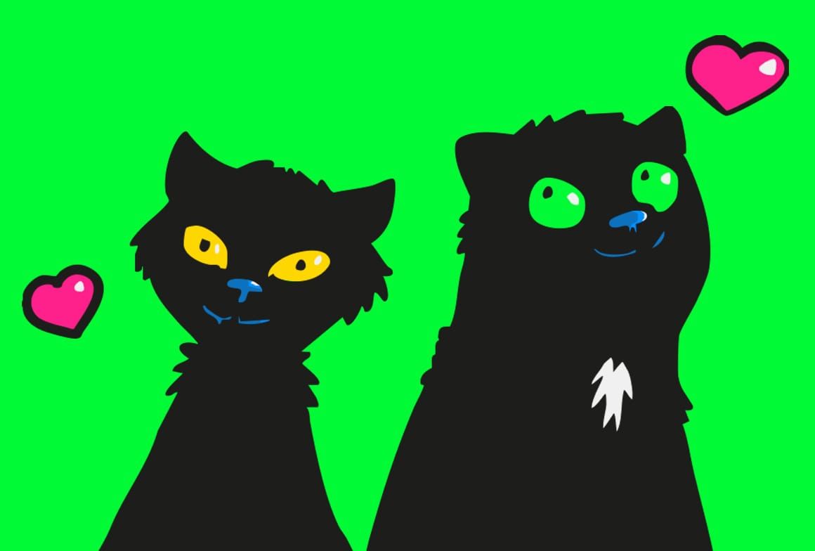 De katten van Colle: Mi Lan Xiang en Bisquiii