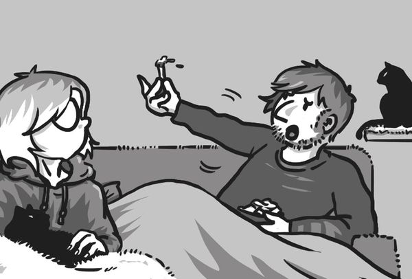 Lukas heeft het niet zo voor het woord 'wimpels'