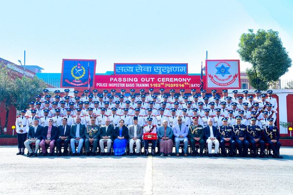 Graduation Ceremony of the 183rd Batch Nepal Police Inspectors